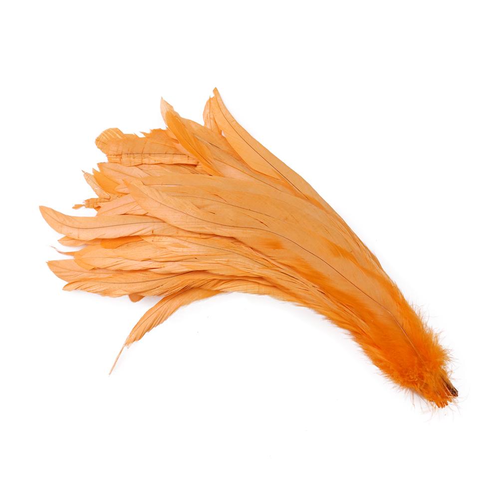 100 шт. 25-40 см / 10-16 дюймов Перья петушиного хвоста оптом Натуральные перья Большой фазан Петух Одежда Ювелирные аксессуары Декор для вечеринки