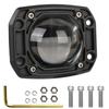 8D Lens Driving Work Lamp for Jeep Car Truck Off Road 4x4 12V 24V Flush Mount Fog Lights 6000K White 3500K Yellow LED Work Light