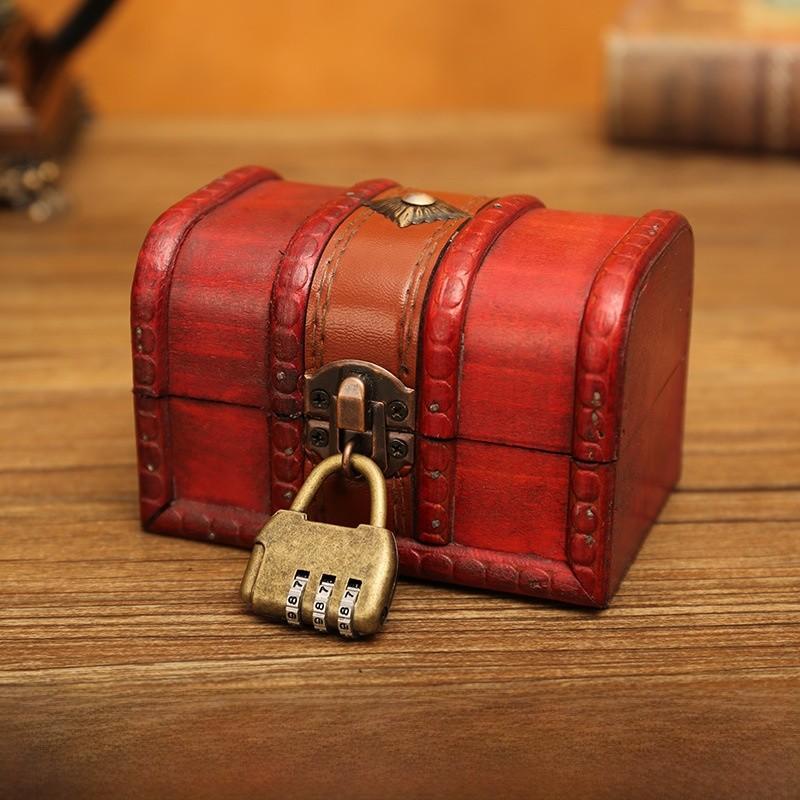 Organizer Wooden Modern Storage Box For Cosmetics Living Room Gift Decoration