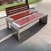 Outdoor Stainless Steel Park Bench