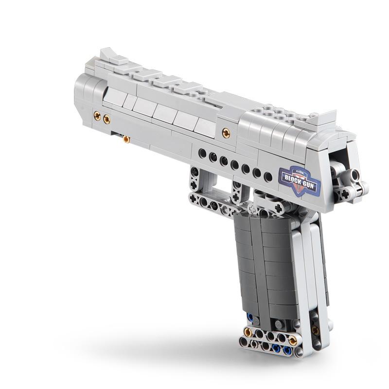 Cada Пистолет Desert Eagle MK23, пистолет-пулемет Узи, военные строительные блоки Ww2 для технической городской полиции, наборы моделей спецназа
