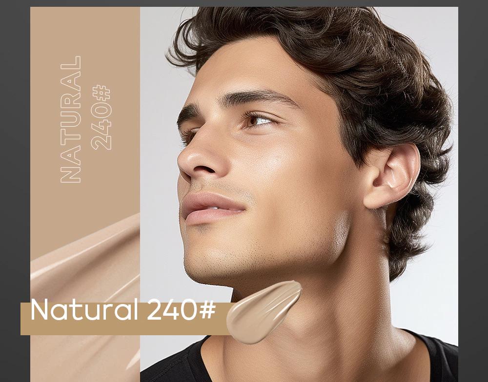 LAIKOU Мужской BB-крем с полным покрытием, корректор, маскирующий акне, натуральный макияж, стойкий, 30 г