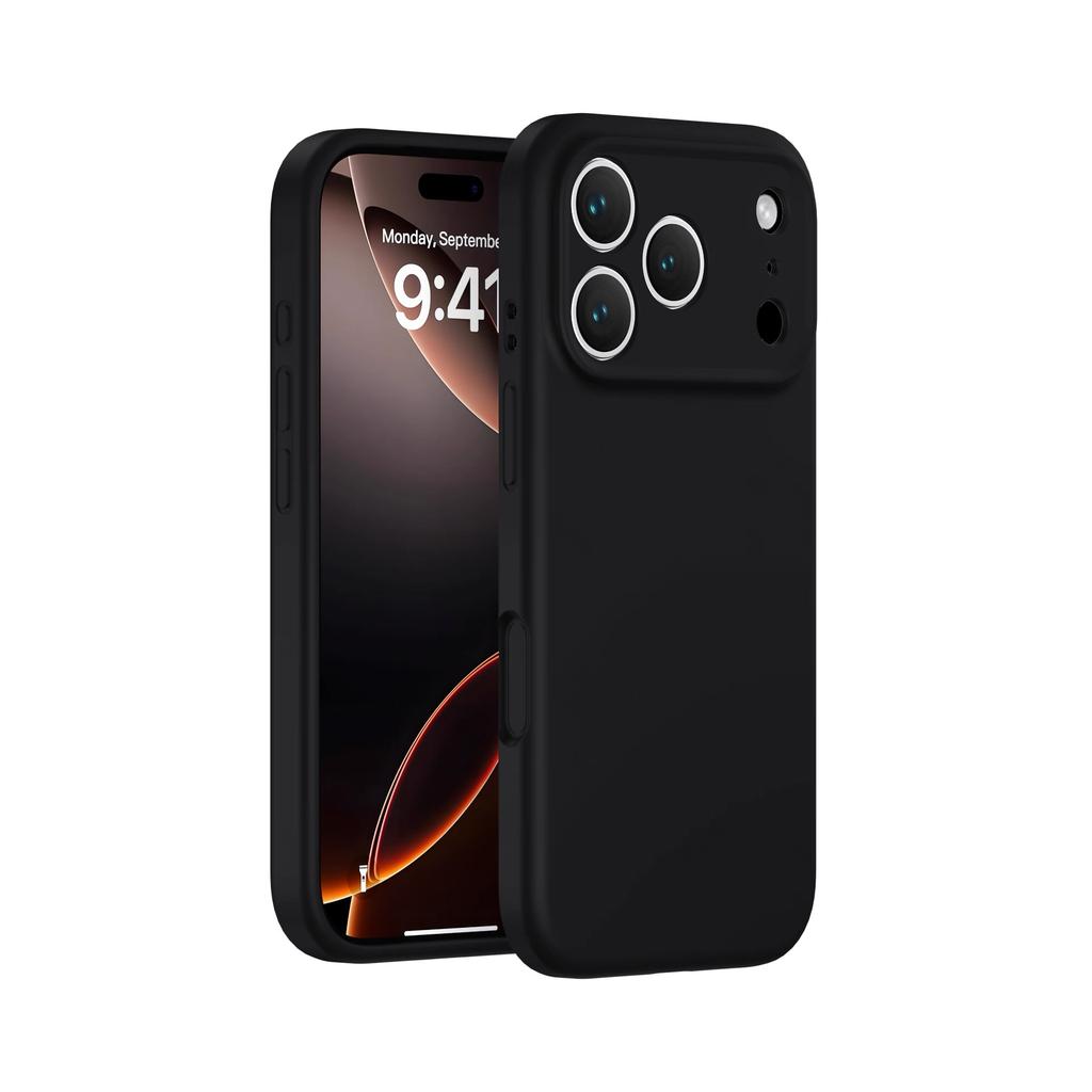 Роскошный чехол для iPhone 17 Pro Чехол iPhone 17 16 15 Pro Max Funda Coque Жидкий силикон Защита камеры Мягкий ТПУ Бампер для телефона