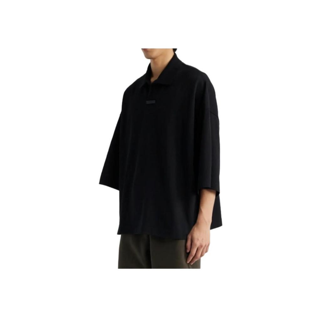 Fear of God Мужские топы Essentials Pique Polo Black 125BT244330F