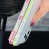 For iPhone 16 Pro Max Case Rhinestone Decor Glitter TPU Anti Drop Phone Cover with Adjustable Wrist Strap