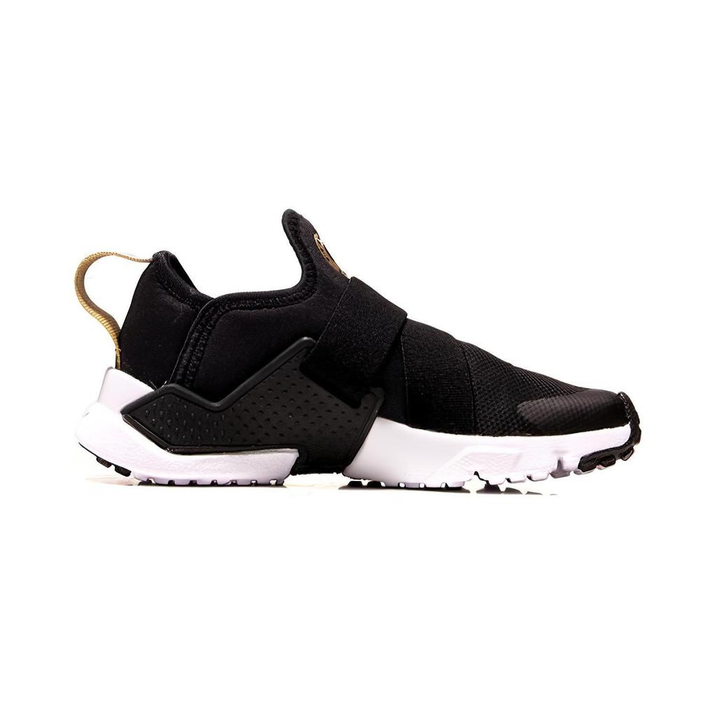 Nike Huarache Extreme Trendy Cushioning, Wear Resistant Low top Kids' Running Shoes Black Gold AH7826-007