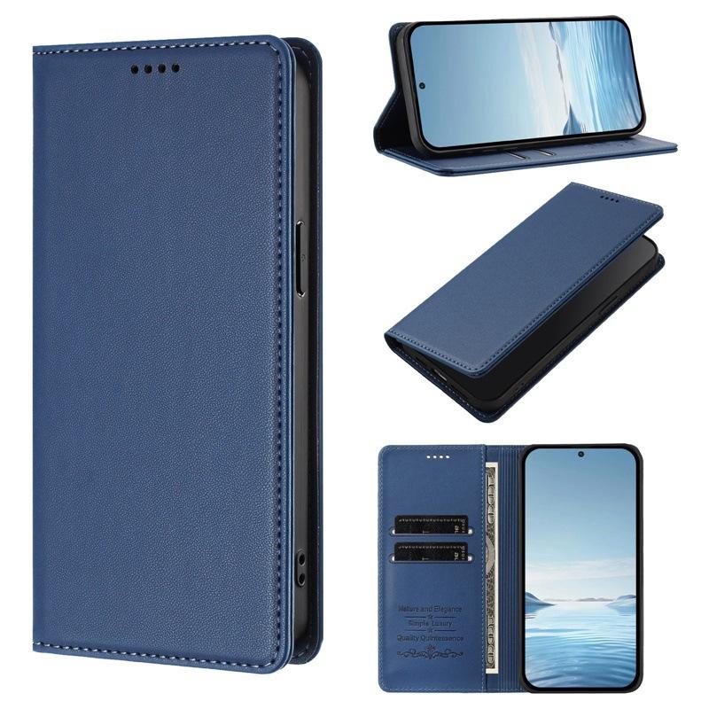 Suitable for Google 10 Pro XL flip leather case with leather texture and strong magnetic attraction, Pixel 10A card slot protective case