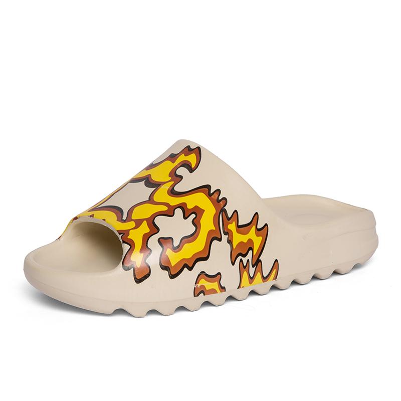 Модные унисекс толстые подошвы дизайнерские женские Kanye 2024 летние модные женские беговые садовые мужские шлепанцы повседневные тапочки пляжные сандалии обувь