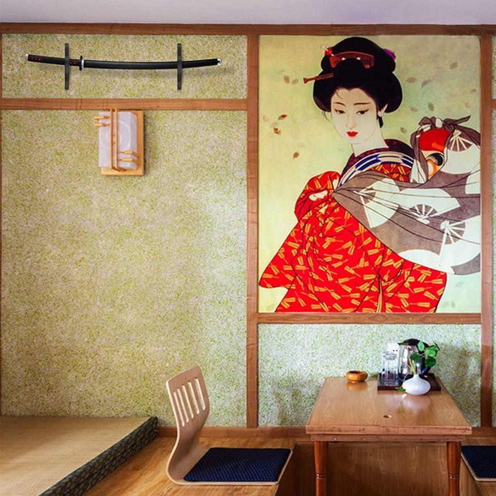 Регулируемый крюк для меча Черный держатель для меча Новая регулируемая стойка для меча Дом