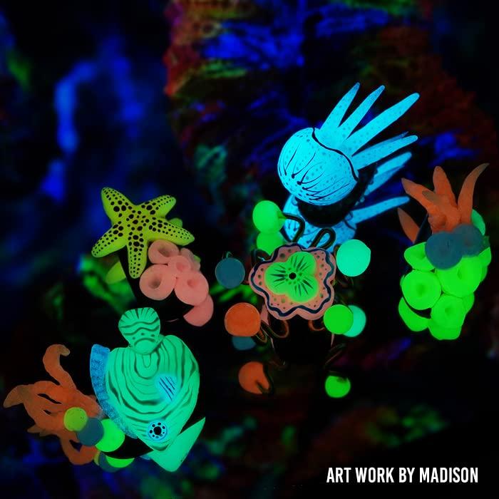 MADISON Collaboration Pickarinendo Gel Clay Gel Luminous Luminous Halloween Glowing Gel Clay Gel 3D Hard Gel Clay Clay Neon Color select (Пожалуйста