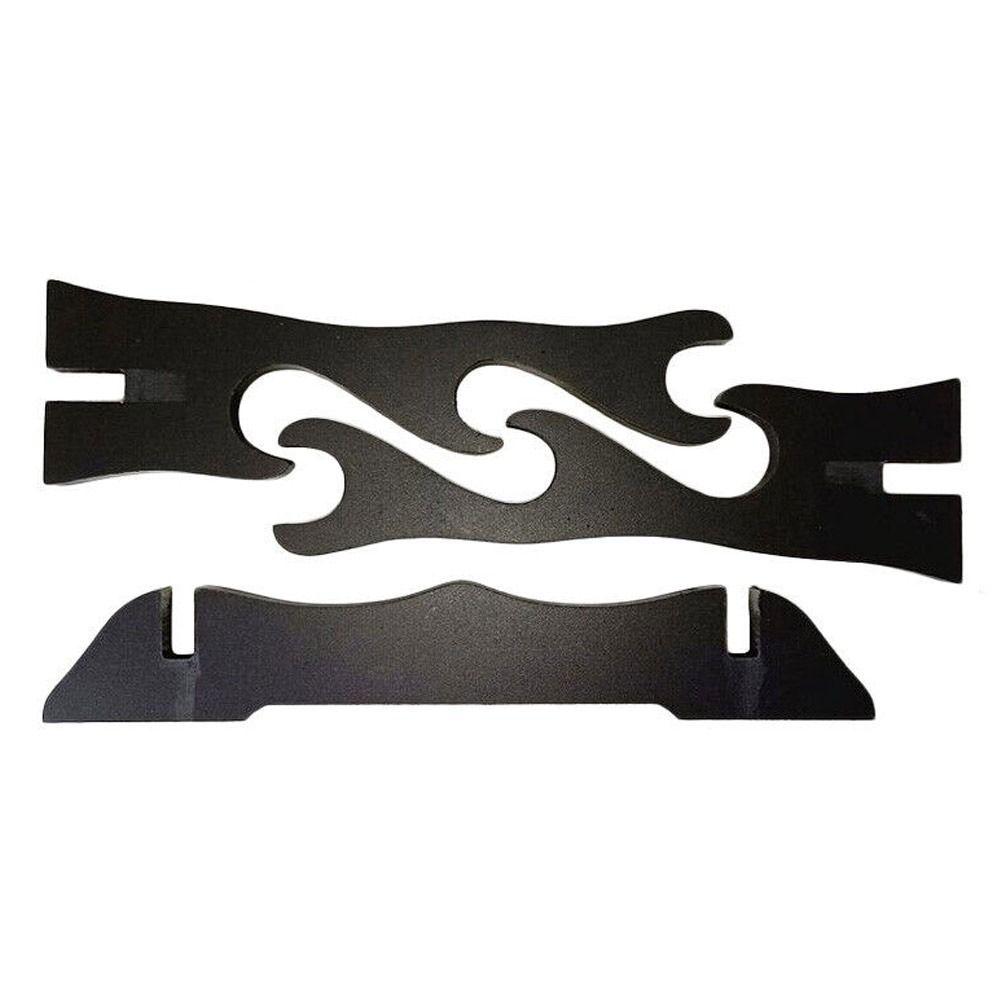 Подставка для самурайского меча из ДСП Черная подставка для катаны Прочная витрина Катана