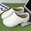Men's Summer Slippers Non-slip Oil-resistant Chef Shoes Kitchen Shoes For Men Nurse Work Shoe Casual EVA Lightweight Soft Clogs