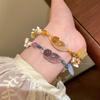 Resin Kitten Star Woven Bracelet, Small Fresh and Fashionable Versatile Bracelet, Simple Temperament and High-end Jewelry.
