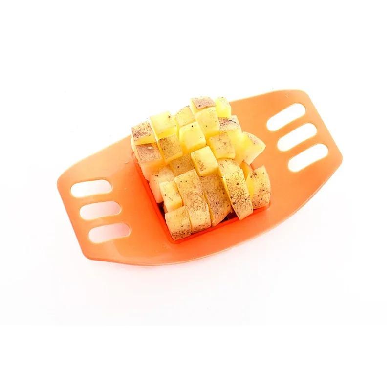 Бытовая картофелерезка, Многофункциональная овощерезка, Фрукто-овощерезка, Картофелерезка для фри, Безопасный кухонный инструмент