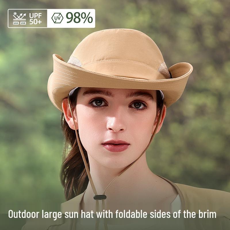 Премиальная шляпа для альпинизма с широкими полями для защиты от солнца, дышащая, унисекс