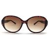[DESIGN EYEWEAR] GRADATION LENS BUTTERFLY SUNGLASS (Gradient Lens Butterfly Sunglasses) Tortoiseshell x Brown Half