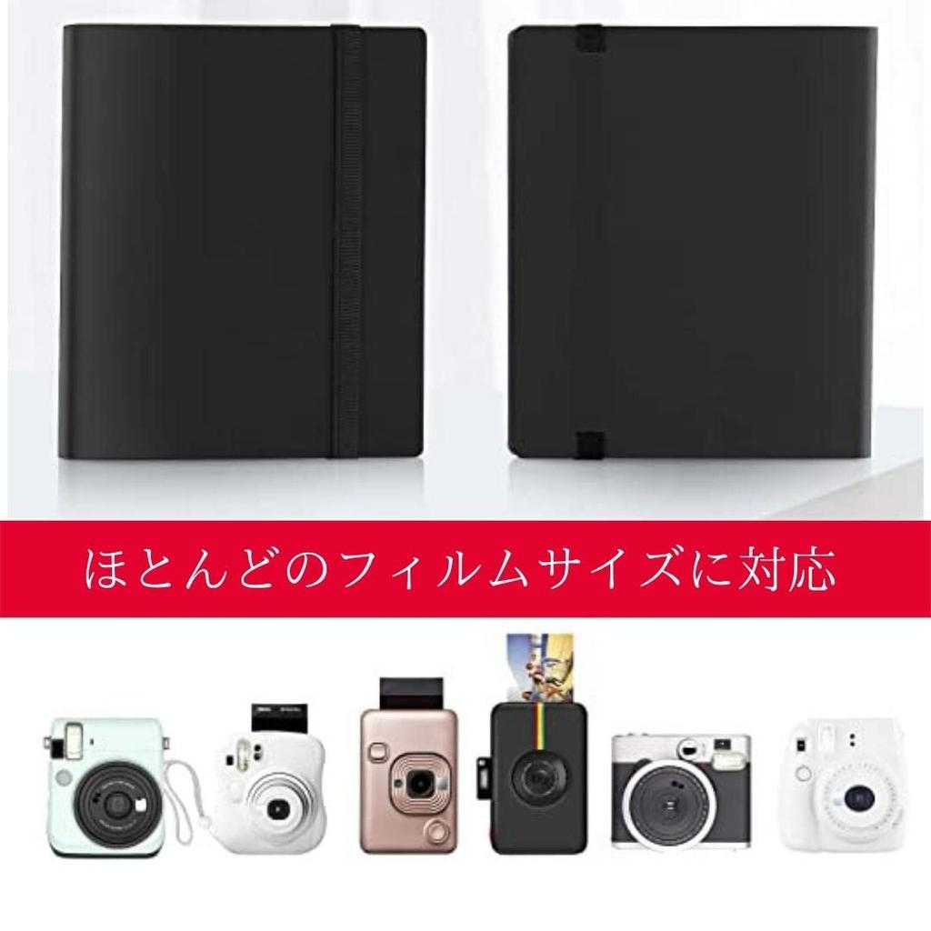Album Perfect for Instax and Polaroid Photos (360 Photos, Black)