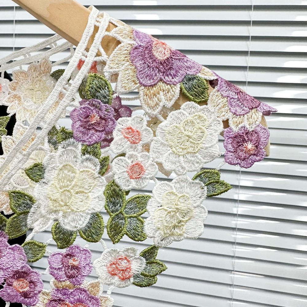 Embroidery Women's Lace Collar Collar Insignia Detachable Shirt New Cloak Fake False Collars