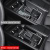 For Mazda CX50 CX-50  2024 ABS black carbonfiber center conlose Gear Shift Panel letter Cover sticker interior accessories