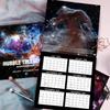 2026 Wall Calendar - Hubble Telescope Wall Calendar 2026, January 2026 - December 2026, 12" x 24" (Open), Hanging Hook, Blocks and Holidays -