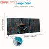 1pc Samurai Warrior Design Mouse Pad Non-Slip Large Mousepad 400X900 PC Computer Keyboard XXL Desk Mat Offices Rug Gaming Mats