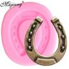 3D Horse Shoe Silicone Molds Cupcake Baking Fondant Molds DIY Party Cake Decorating Tools Polymer Clay Candy Chocolate Moulds