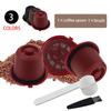Кофейные капсулы, чашка с ложкой-щеткой для кофе-фильтра Nespresso, кофейная посуда многоразового использования