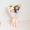 Hand Woven Rose Bouquets Yarn Knitted Mixed Bouquets Finished Products Birthday Gifts for Girlfriends and Teachers
