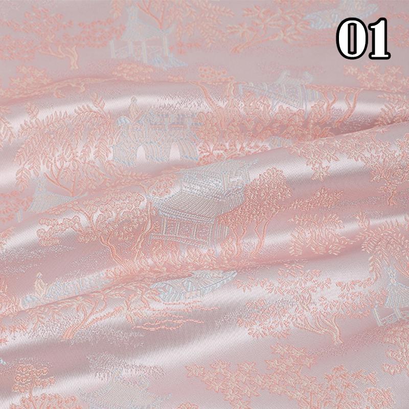 50x145 см китайское искусство имитация песни парча ткачество дамасская ткань жаккард парча ткань сделай сам сшить платье чонсам одежда ханьфу