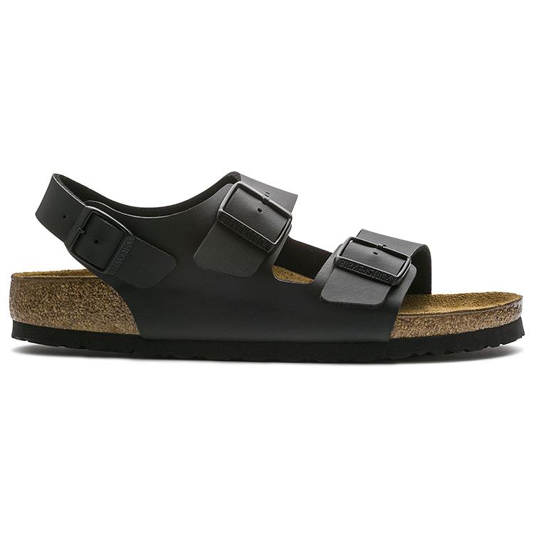 Birkenstock Коллекция Milano Стильная Сандалия Унисекс Черный 34791