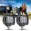 Inch 18W LED Work Light Flood LED Light Bar For Offroad 4WD Truck Tractor Boat Trailer 4x4 SUV ATV Fog Light