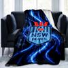 Nk Osijek Crest Design Blanket Suitable for Sofas, Beds, Offices, And Camping - Perfect Gift for Halloween Christmas