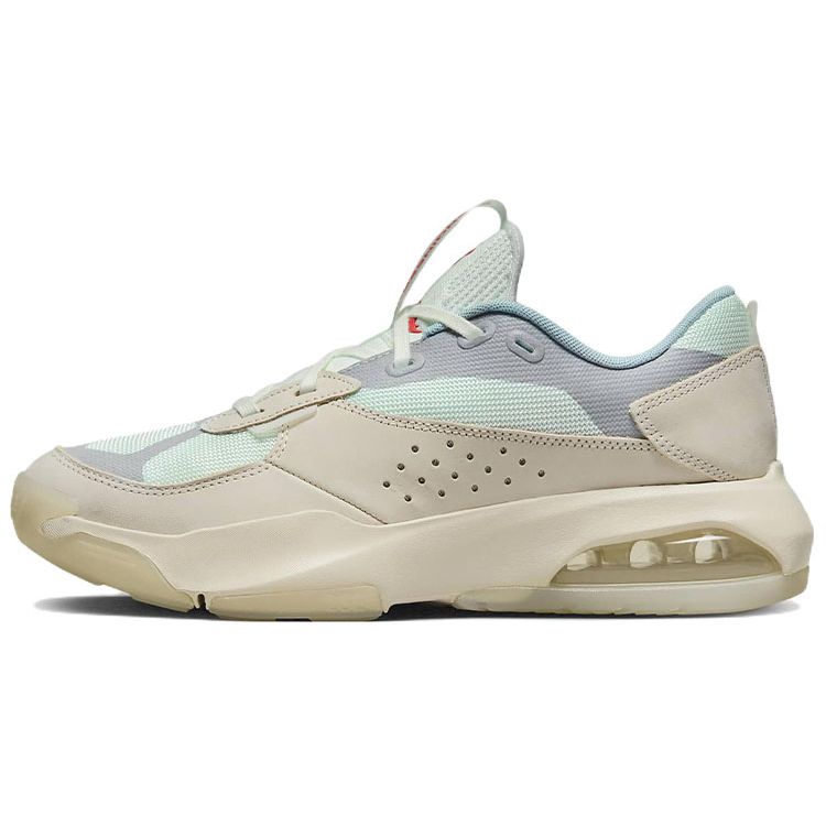 Air Jordan Air 200E Светло-коричневый «Ореховое дерево» Едва зеленый Мужские кроссовки Кремовый Металлик-серебристый Университетский красный DC9836-163