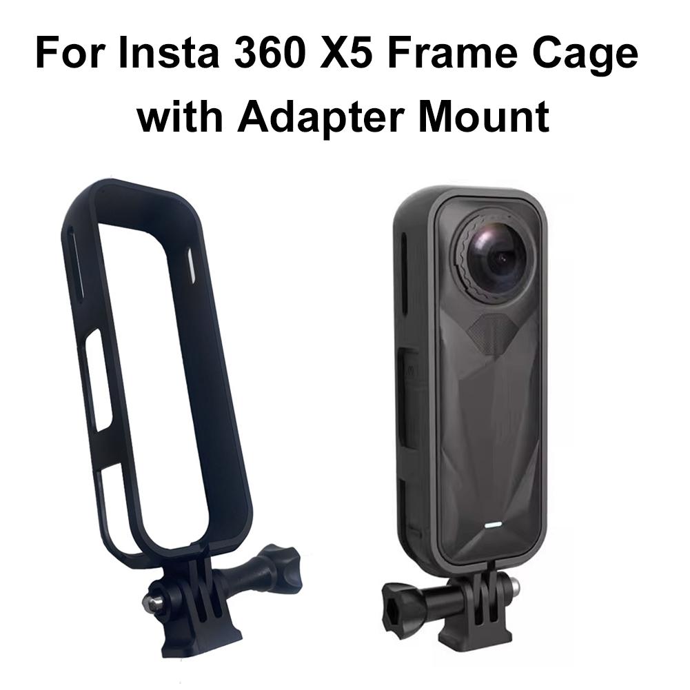 Для Insta360 X5 Защитный Корпус Рамка для Камеры Для Insta360 X5 Противоударная Пластиковая Простая Рамка для Камеры Аксессуары для Крепления Камеры