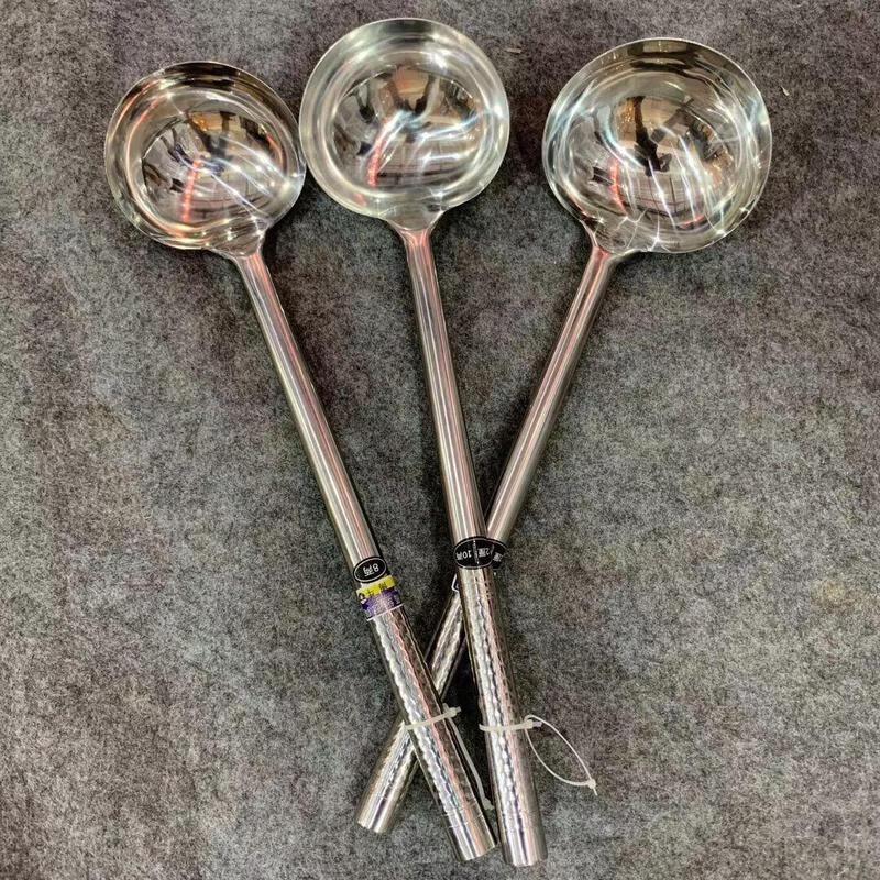 JingJingRS Commercial Stainless Steel Wok Utensil