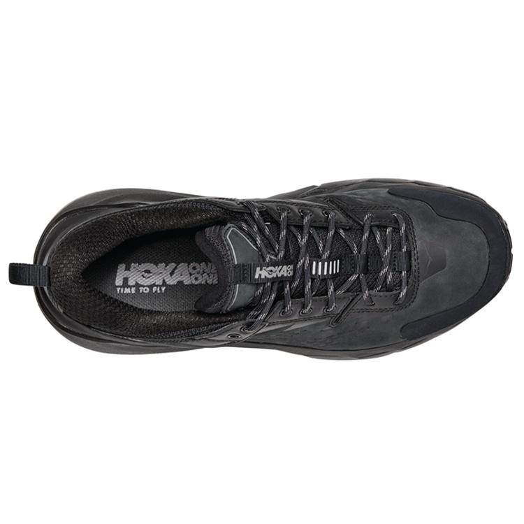 HOKA One One Kaha Low GTX 'Черный Угольно-серый' Мужские 1118586-BCCG
