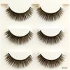 3 Pair Waterproof Handmade Mink Hair Thick Eye Lash Extension  3D Mink Natural Long False Eyelashes