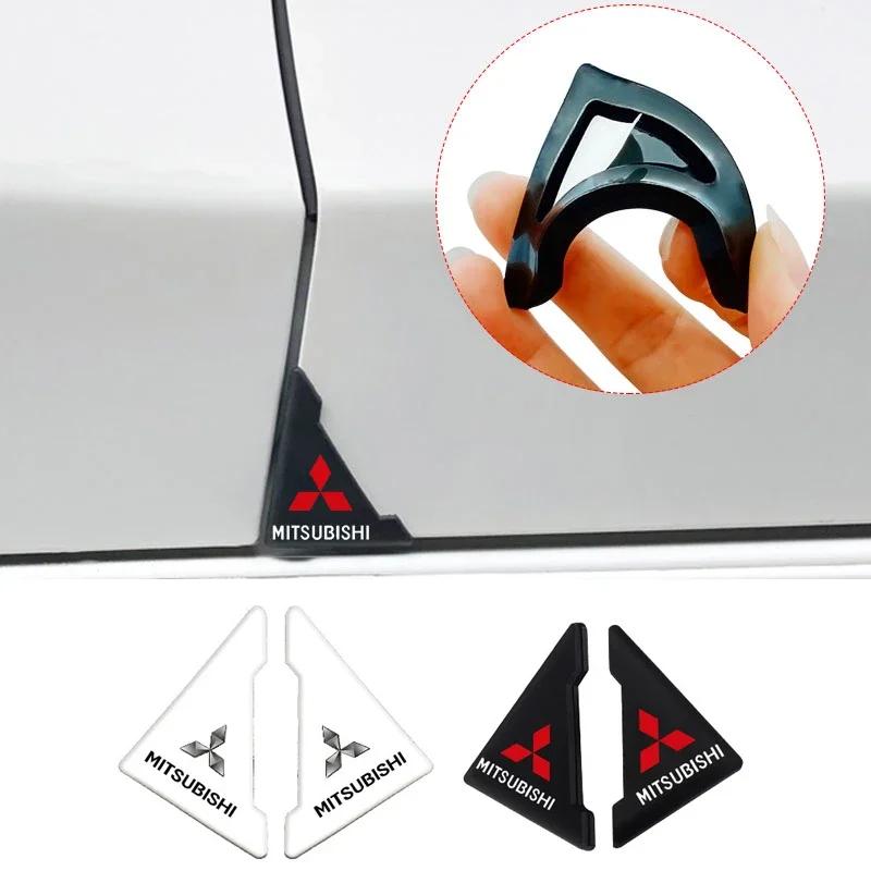 Car Door Absorber Protection Anti-Shock Stickers for Mitsubishi ASX L200 Colt Lancer Pajero Outlander Eclipse Mirage Accessories