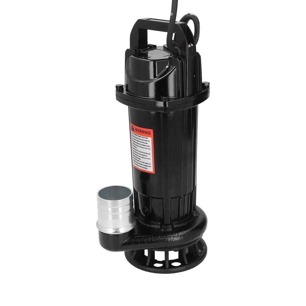 Канализационный насос чугунный погружной комплект для резки сточных вод 12 м3/ч диаметр выходного отверстия 50 мм с 10 м