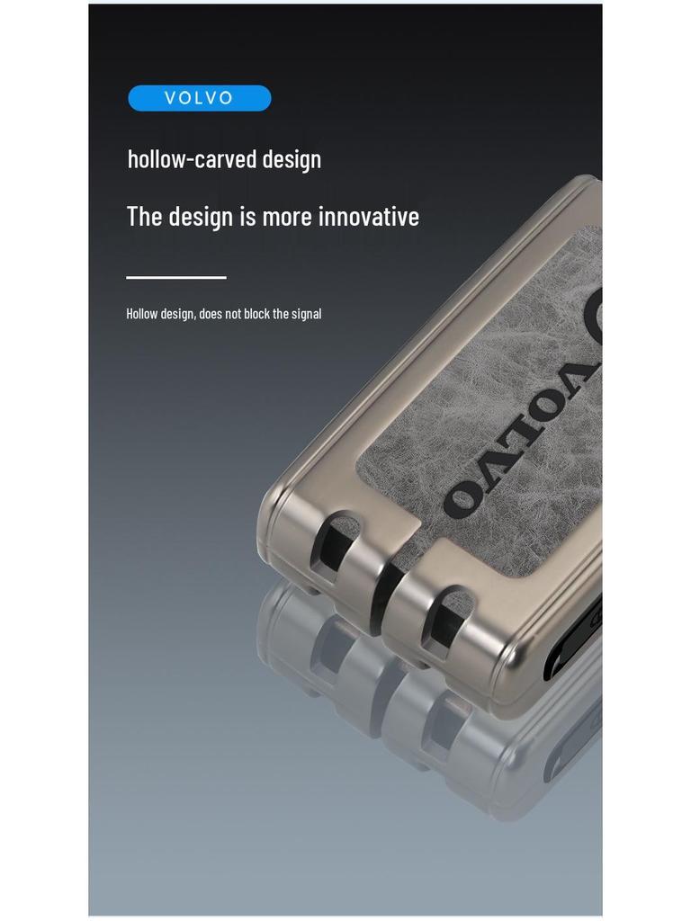 Volvo Car Key Case for XC60, S90, S60, XC90, V40, S60L, XC40 - Unisex Protective Shell