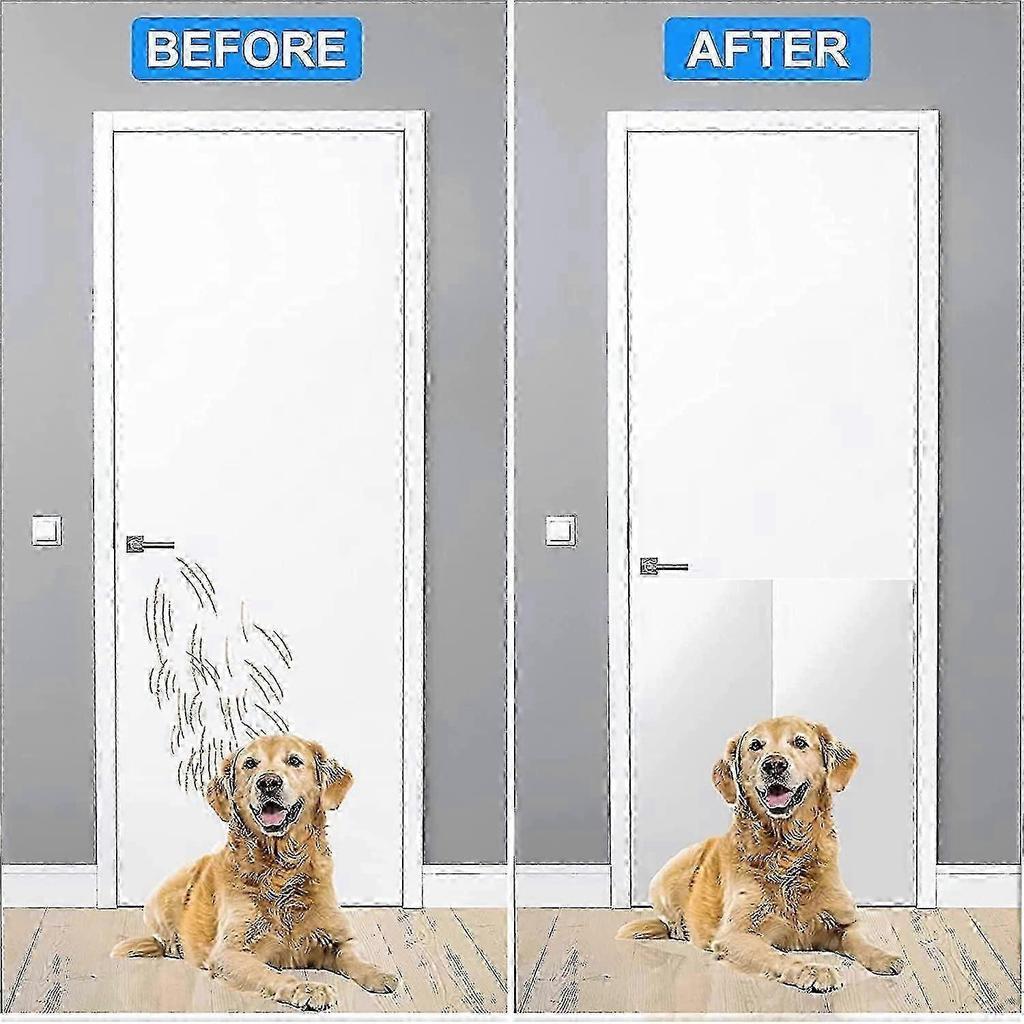Heavy-Duty Scratch-Resistant Door Guard & Furniture Protector for Dogs, Cats - Pet Proof Deterrent