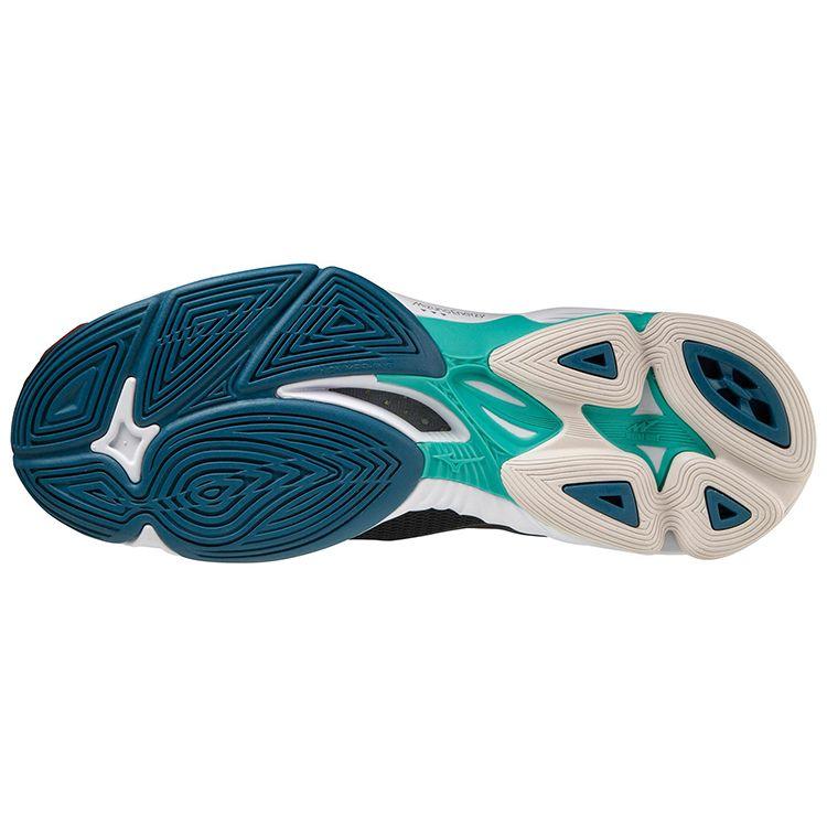 Mizuno Волейбольные кроссовки с низким верхом Wave Lightning Z7 Унисекс Обувь Черный Красный Зеленый V1GA220049