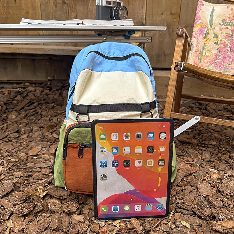 Новый легкий спортивный рюкзак Mountain Series Color Block — дышащий, складной, идеально подходит для путешествий и альпинизма.
