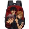 Аниме J-Jujutsu Kaisen Рюкзак Детские Школьные Сумки Манга Годжо Сатору Юдзи Итадори Рюкзак Мальчики Девочки Детский Сад Сумка для Книг