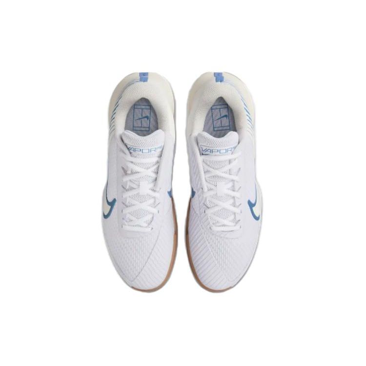 Nike Court Air Zoom Vapor Pro 2 белые светло-голубые мужские кроссовки Sail Gum-светло-коричневые DR6191-107