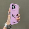 Матовый Frosted чехол с рисунком, ощущение кожи, PC+TPU 2-в-1, с принтом 'Сердитое лицо', 'Боевое', Защитная крышка, Мягкая задняя панель