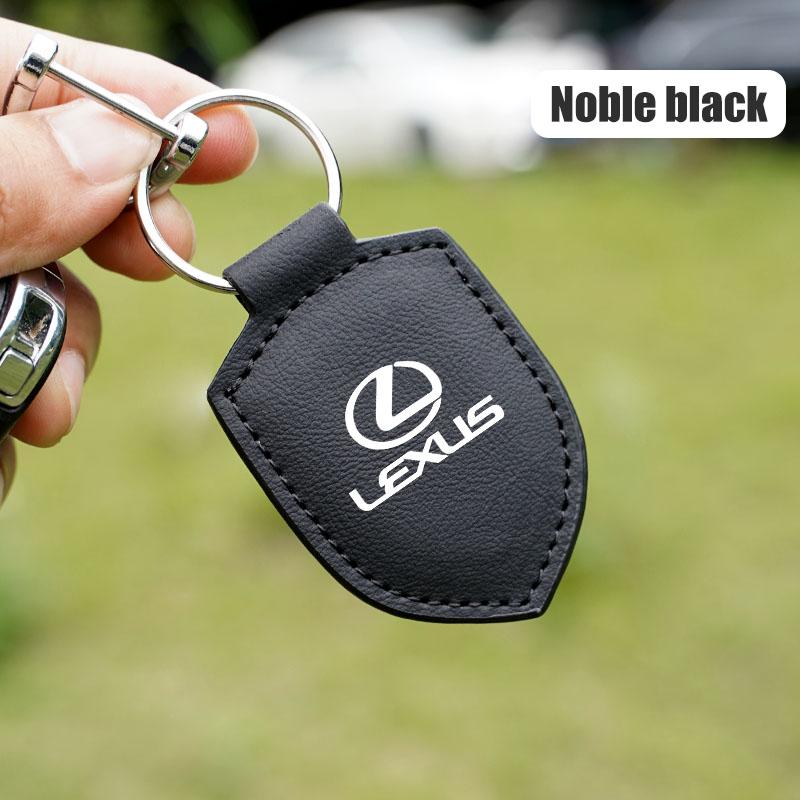 Fashion Car Keychain Rings Vintage Leather Zinc Alloy Key Chain For Lexus IS250 IS200 CT200h GS300 LS430 RX450h LX570 IS300 ES