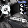 Handy Cleaner Автомобильный пылесос 19000PA с высокой мощностью всасывания Беспроводной автомобильный пылесос с ЖК-экраном Индикатор уровня заряда батареи Подсветка
