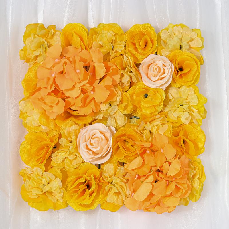 3D настенная панель с цветами 15,7*15,7 дюйма, искусственный цветок, настенный фон, шелковый коврик с розой для домашней вечеринки, свадебного декора, фон