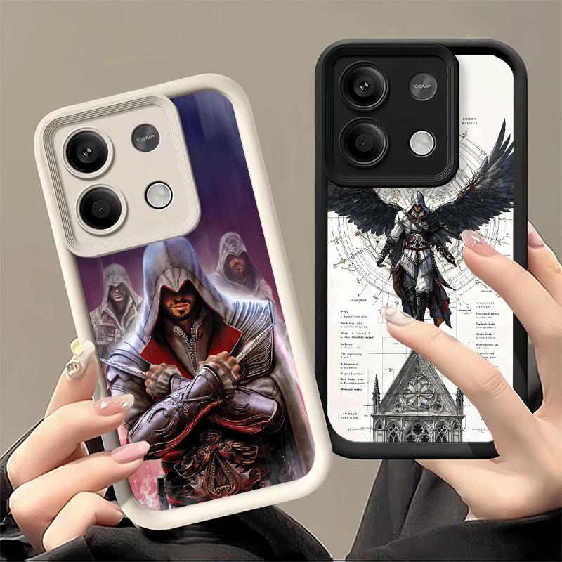 Чехол для телефона Xiaomi Redmi Note 15 14 13 Pro Plus A-Assassins Game Creed Shell 12S 11 11S 11T 5G 14S Мягкий силикон Funda